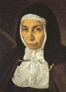 Diego Velazquez Mother Jeronima de la Fuente (detail) (df01) oil painting
